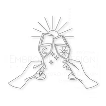 Christmas Hand Celestial 17