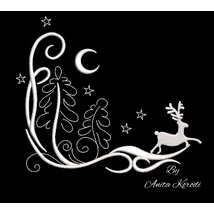 Christmas Landscape Deer