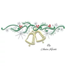 Christmas Bells Embroidery Design