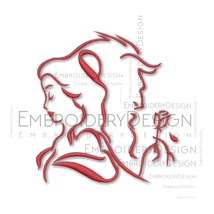 Beauty and the Beast Love rose