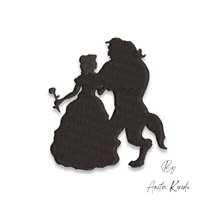 Beauty and the Beast silhouette