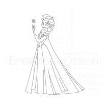 Elsa Frozen Line