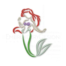 Ariel Sketch The Little Mermaid