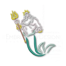 The Little Mermaid King Triton