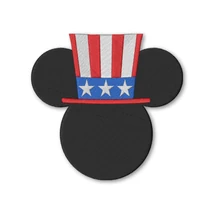 American USA patriotic mickey mouse