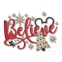 Believe Mickey Mouse Tinkerbell