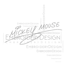 Mickey Mouse Autograph