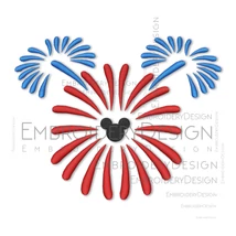 Mickey Mouse Fireworks 4th of July Fourth of July