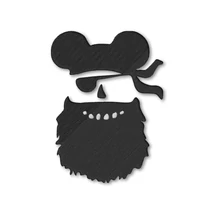 Mickey Pirate head