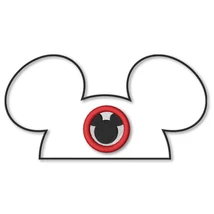 Mickey mouse ear hat