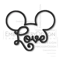 Mickey Mouse head Love