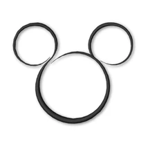 Abstract Inspired Mickey Mouse
