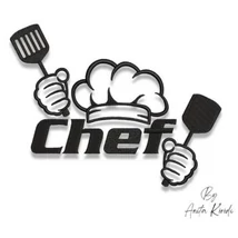 Chef Hat and Spatula Embroidery
