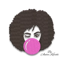 Afro girl