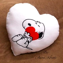 Snoopy love heart
