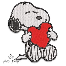 snoopy heart 