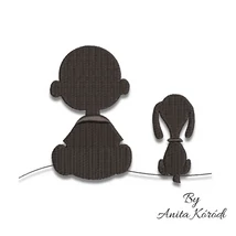 Snoopy silhouette CB