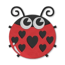 Ladybug Heart