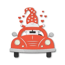 Valentine Gnome Car