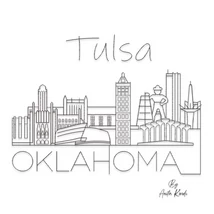 Tulsa, Oklahoma Skyline