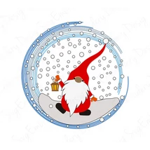 Gnome christmas Vector SVG
