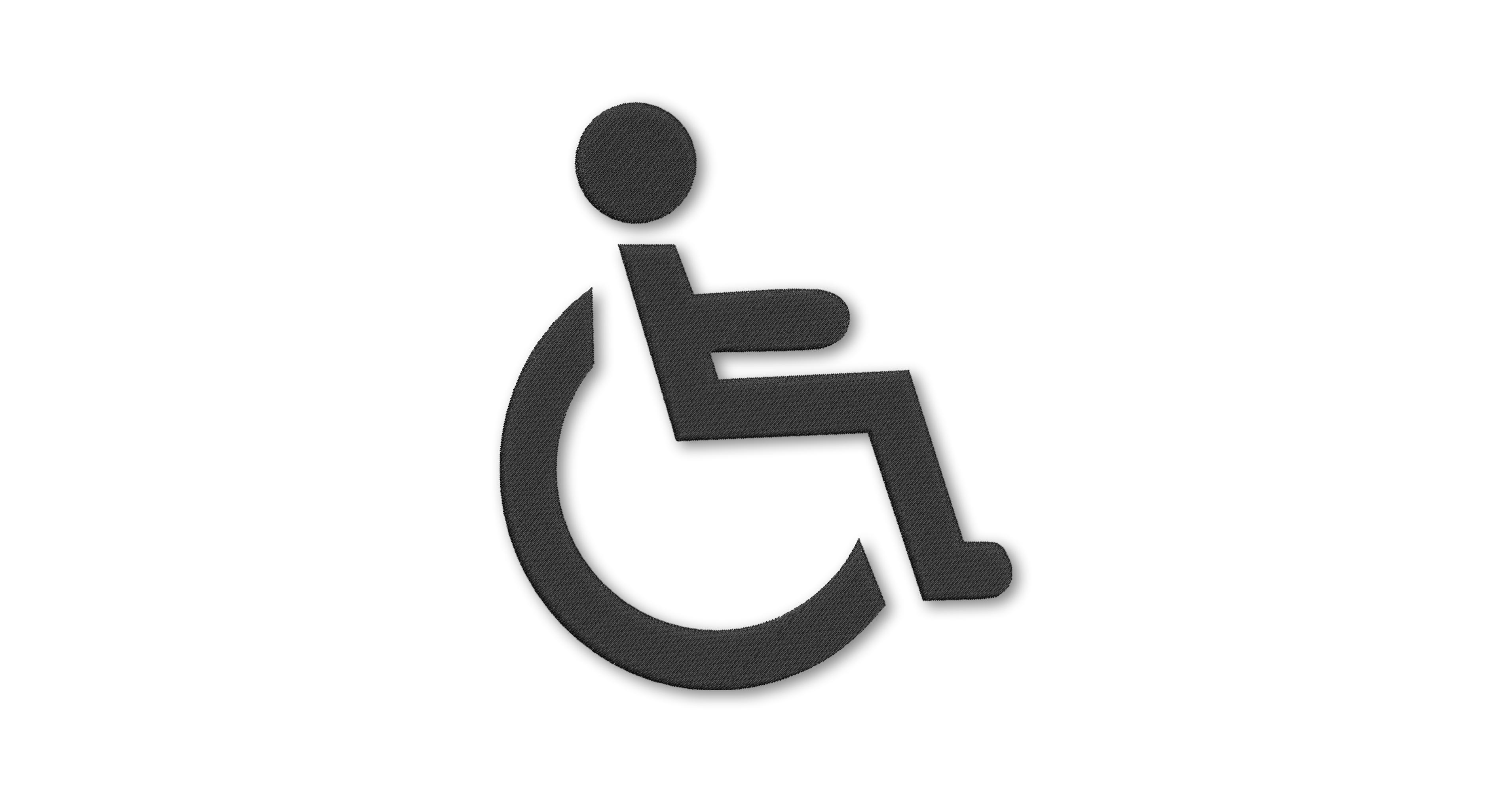 Handicap Accessible v1 Anita Kóródi SvgEmbroideryDesign