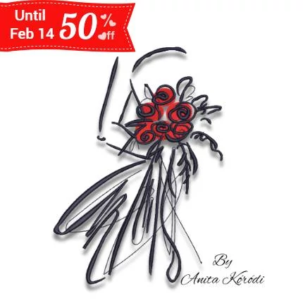 wedding embroidery design