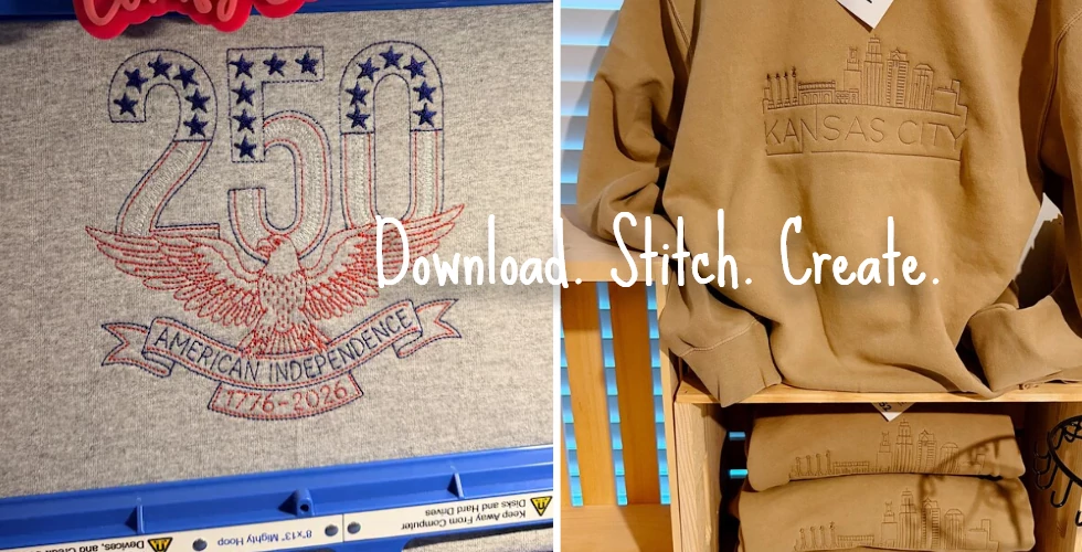 Hand-digitized for perfect stitching